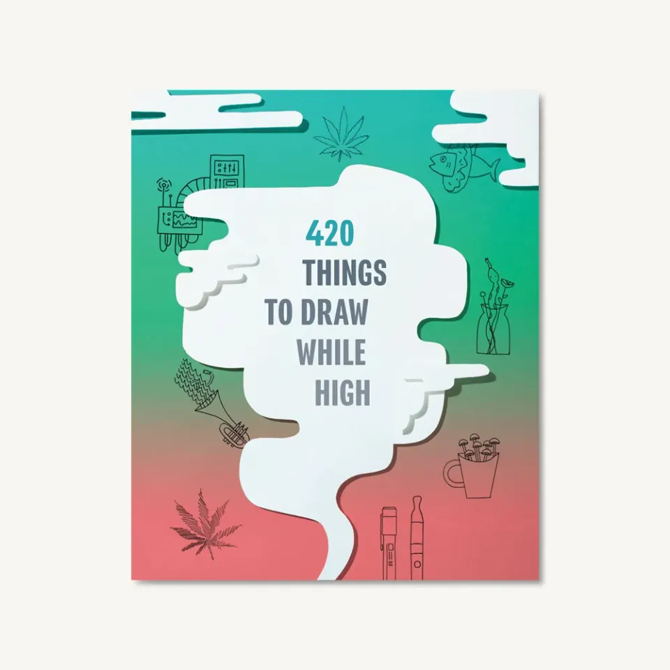 Games Room 420 Things to Draw While High skissbok engelsk