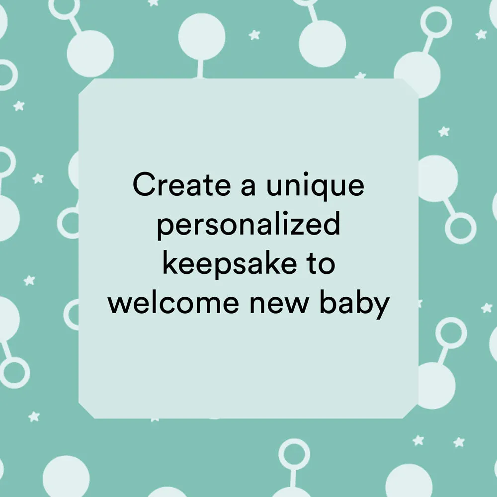 Games Room Wishes for Your Baby önskekort babyshower