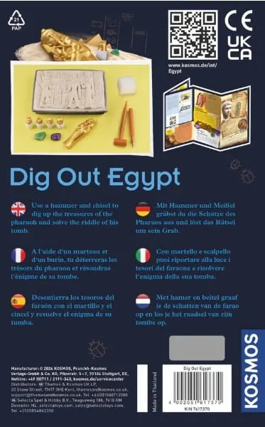 Kosmos Dig Out Egypt grävset Egypten 7 år