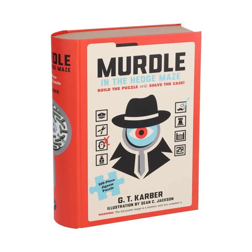 Games Room Murdle Hedge Maze pussel 500 bitar labyrint