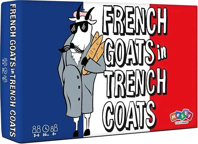 Dragon's Lair French Goats in Trench Coats kortspel 2-6 spelare
