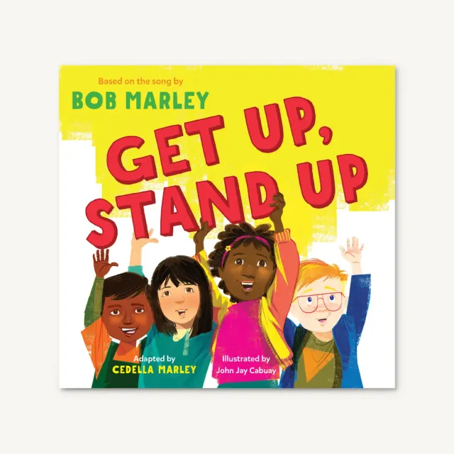 Games Room Get Up Stand Up barnbok Bob Marley 6–8 år