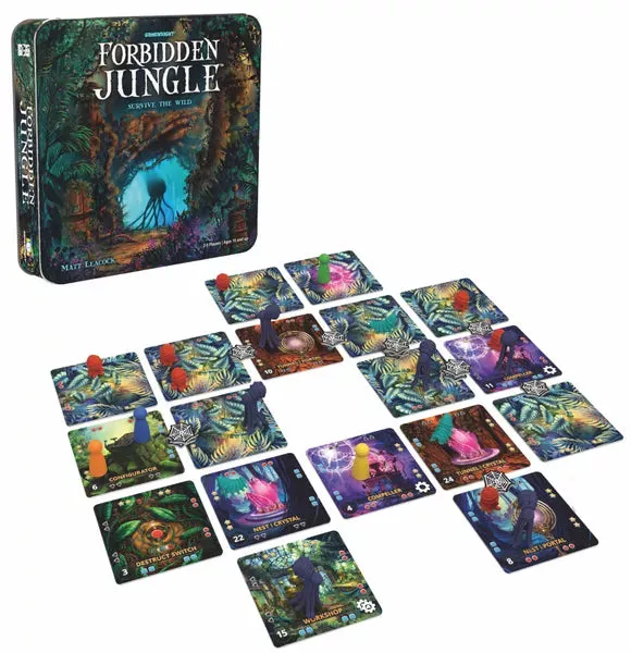 Dragon's Lair Forbidden Jungle brädspel kooperativt familj