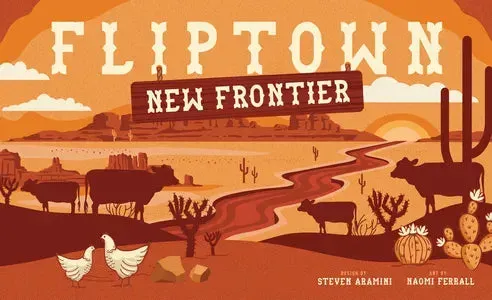 Fliptown New Frontier expansion 4 regioner västern