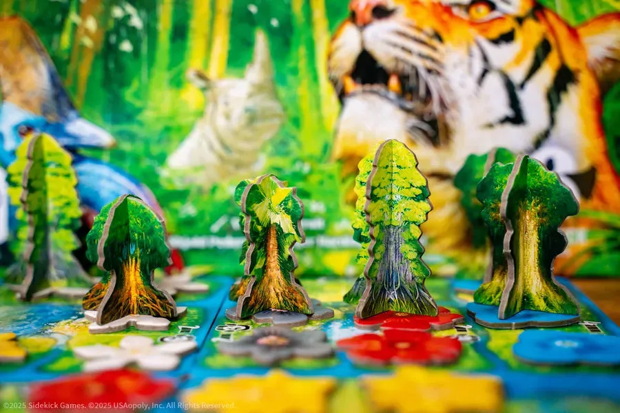 Hutan Life in the Rainforest brädspel engelsk utgåva 2–4 spelare