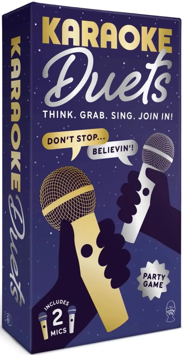 Dragon's Lair Karaoke Duets partyspel 2-12 spelare familj
