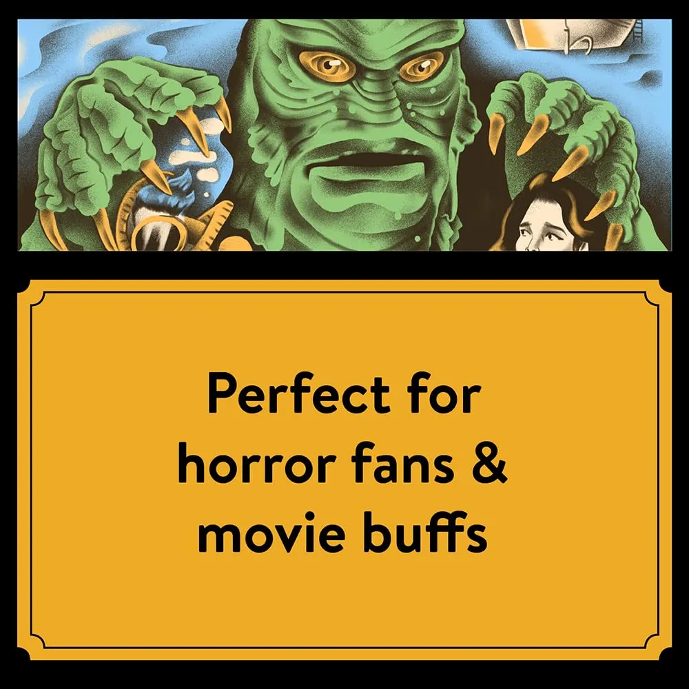 Games Room Classic Horror Movies 2025 väggkalender skräck