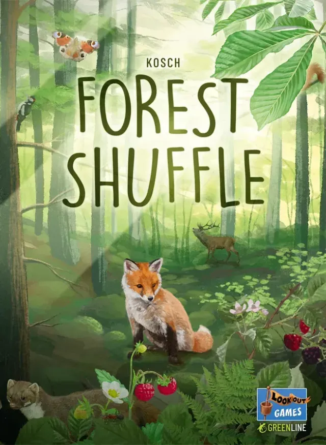 Forest Shuffle kortspel svenska utgåvan