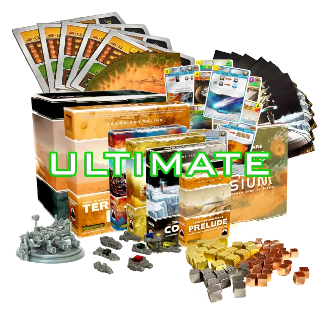 Terraforming Mars Ultimate Bundle brädspel komplett paket