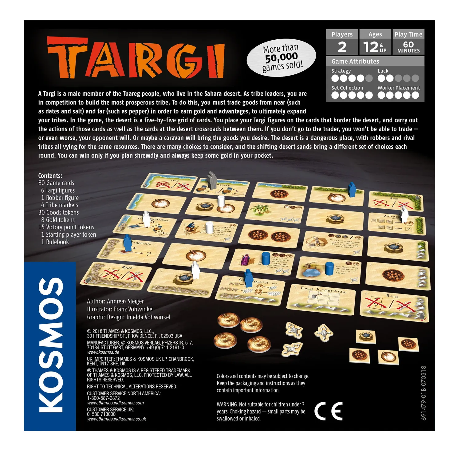 Kosmos Games Targi brädspel 2 spelare strategi