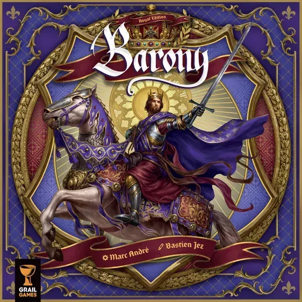 Dragon's Lair Barony Royal Edition brdxdspel 2-5 spelare strategi
