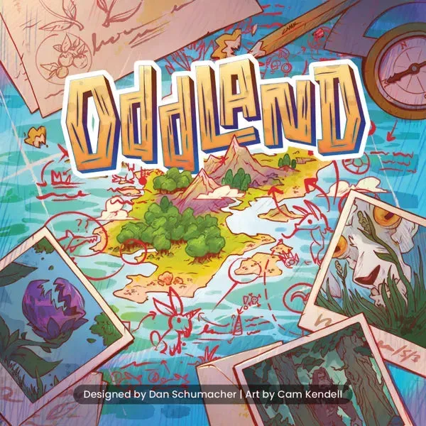 Dragon's Lair Oddland brädspel utforskning