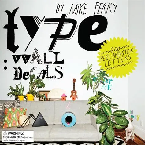 Games Room Type Wall Decals väggdekaler 200-pack