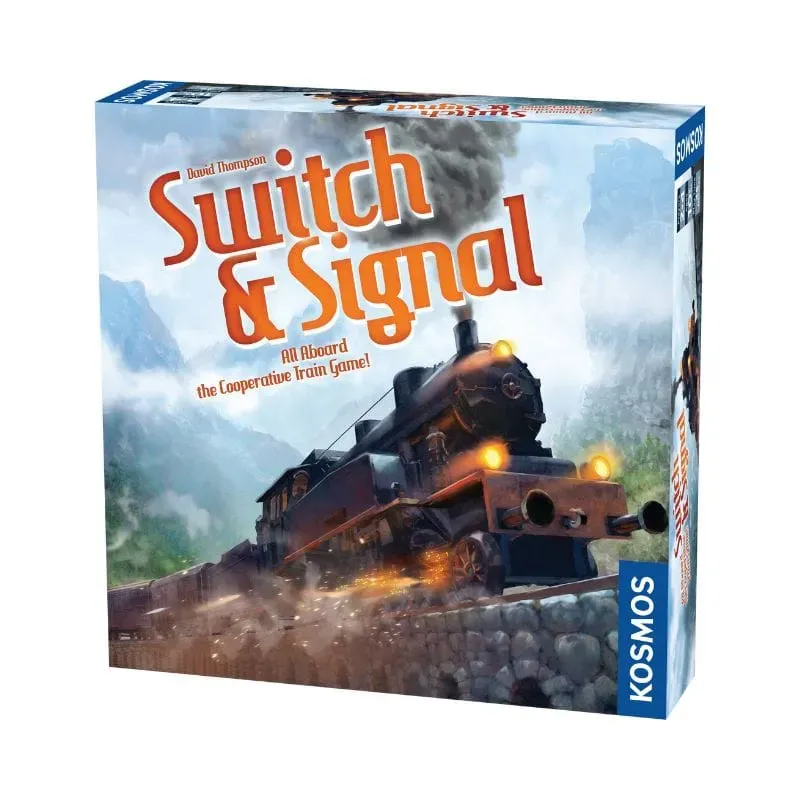 Kosmos Switch & Signal brädspel samarbetsspel tåg