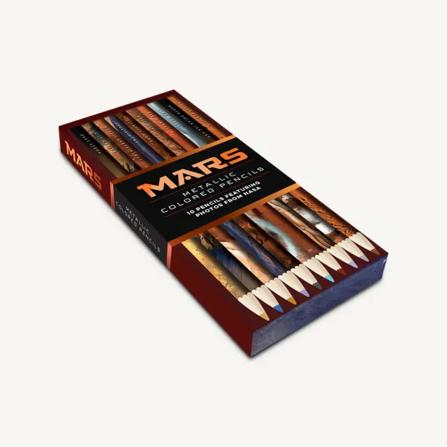 Games Room Mars Metallic färgpennor 10-pack rymd