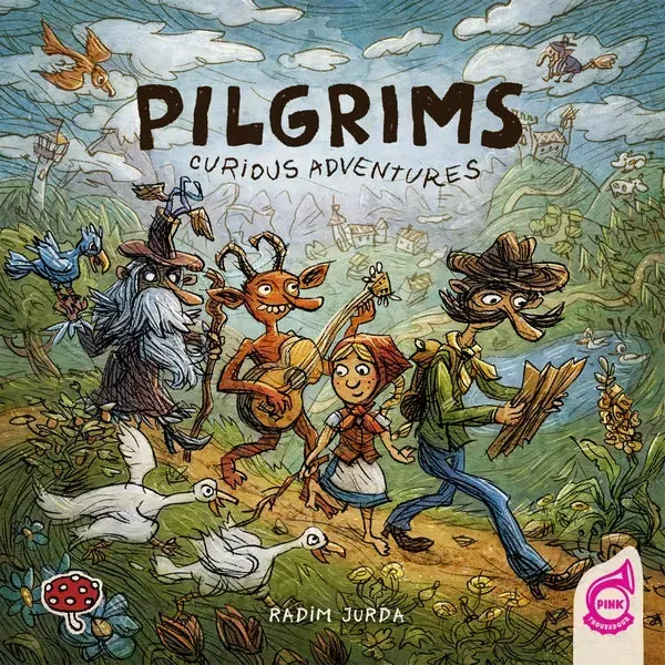 Dragon's Lair Pilgrims Curious Adventures familjespel 1–4