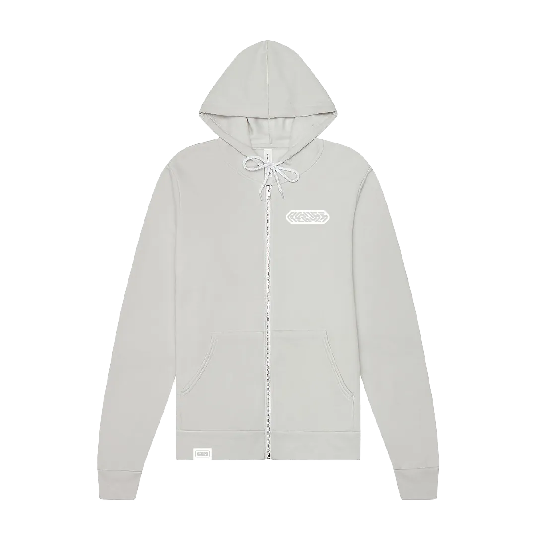 Orange Nebula Coalescence Hoodie huvtröja full-zip unisex