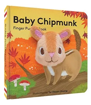 Games Room Baby Chipmunk pekbok fingerfigur 0-2 år