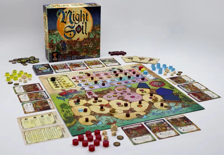 Dragon's Lair Night Soil brädspel Tudor
