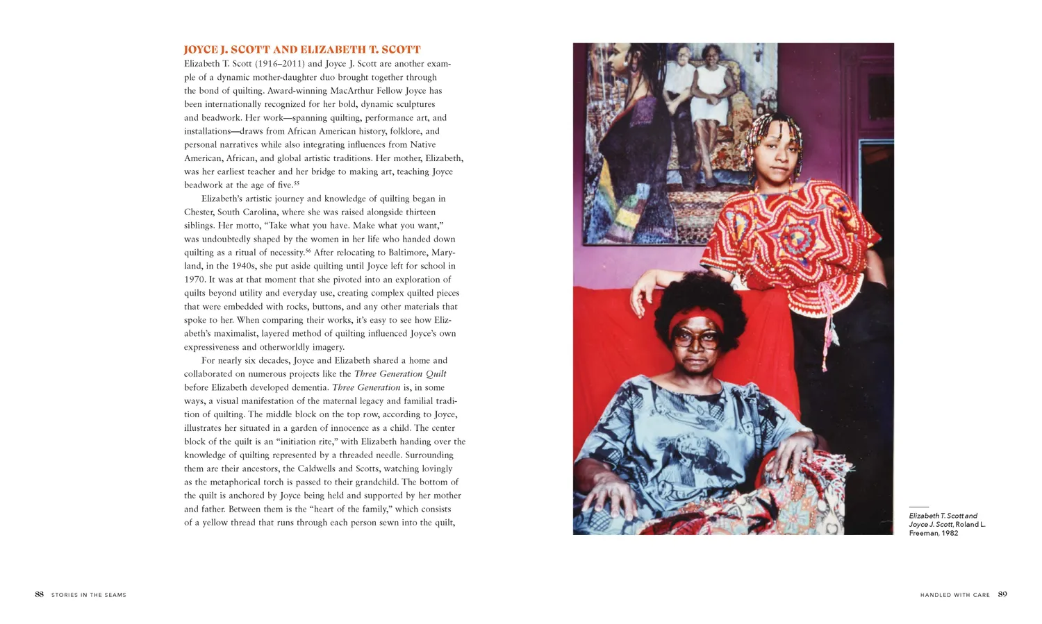 Chronicle Books Stories in the Seams bok quilt historia