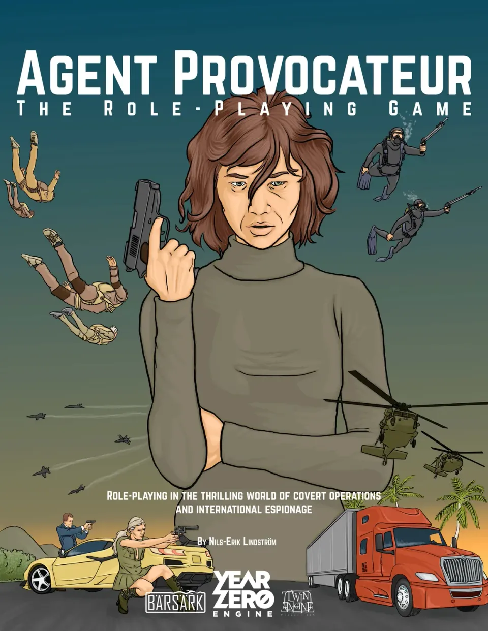 Dragon's Lair Agent Provocateur RPG rollspel spionage