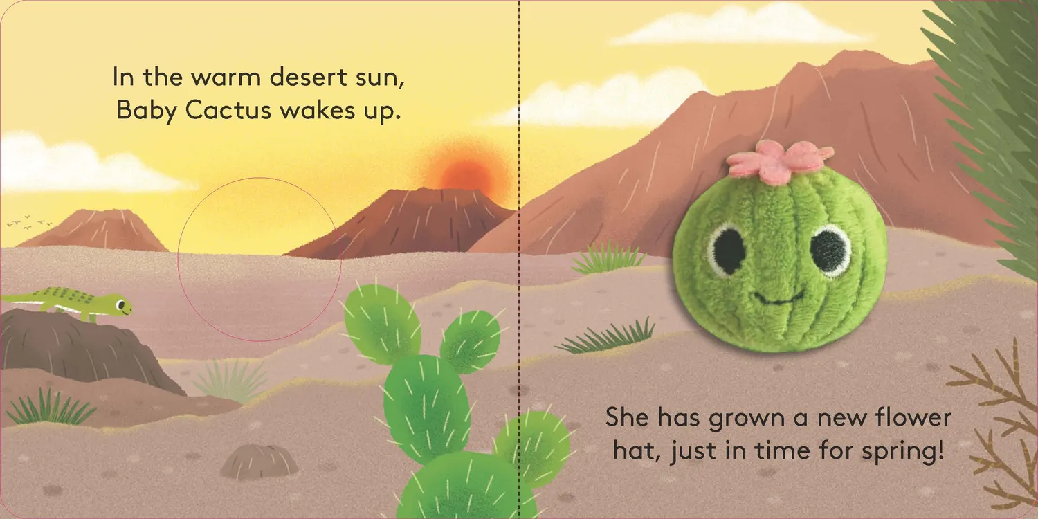 Games Room Baby Cactus fingerbok pekbok 0–2 år