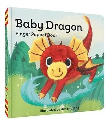 Games Room Little Finger Puppet Baby Dragon pekbok 0–2 år