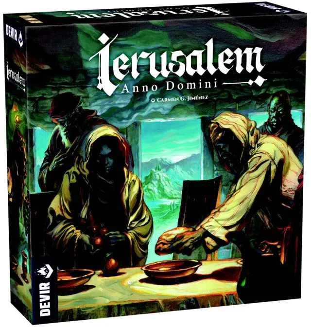 Kosmos Ierusalem Anno Domini brädspel strategi