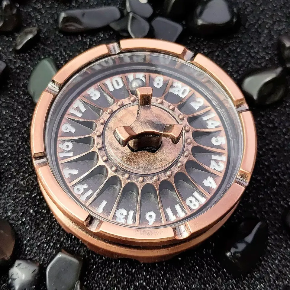 Dragon's Lair Roulette Dice tärning D20 koppar roulettedesign