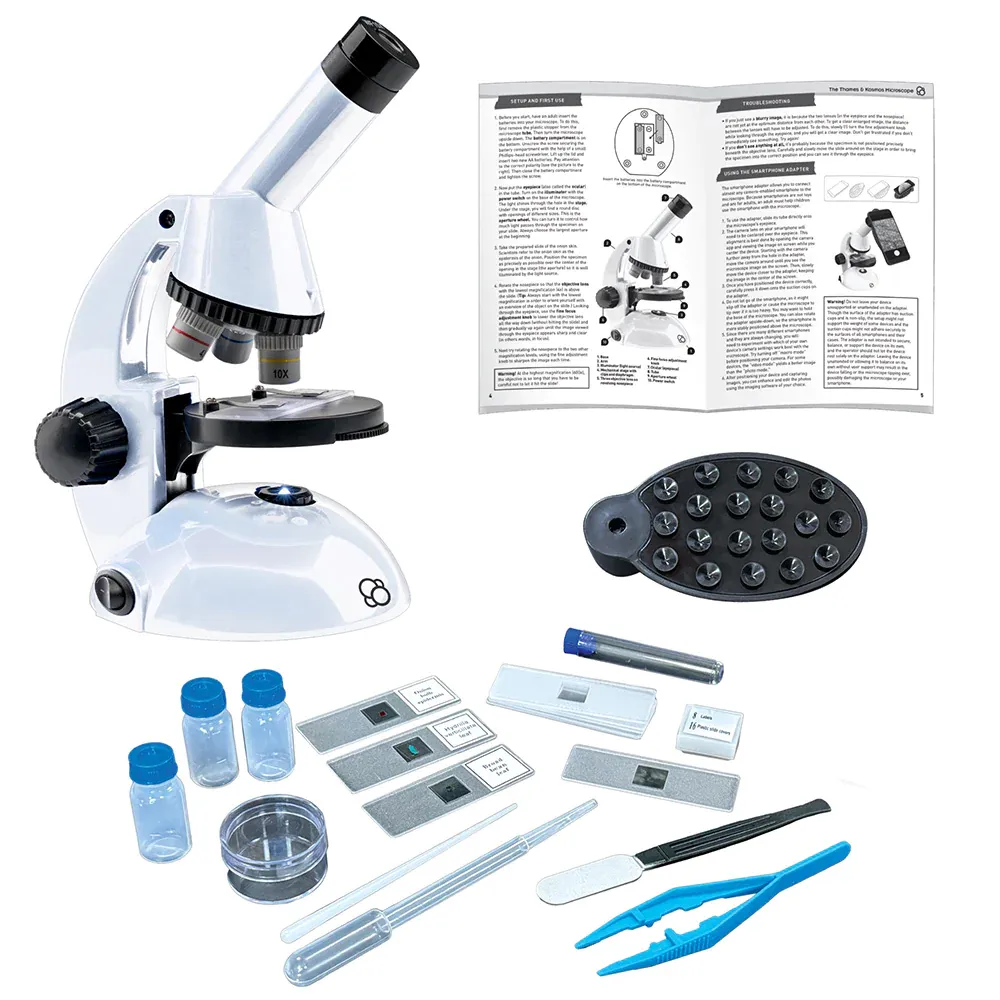 Thames & Kosmos Microscope mikroskop 600x smartphoneadapter