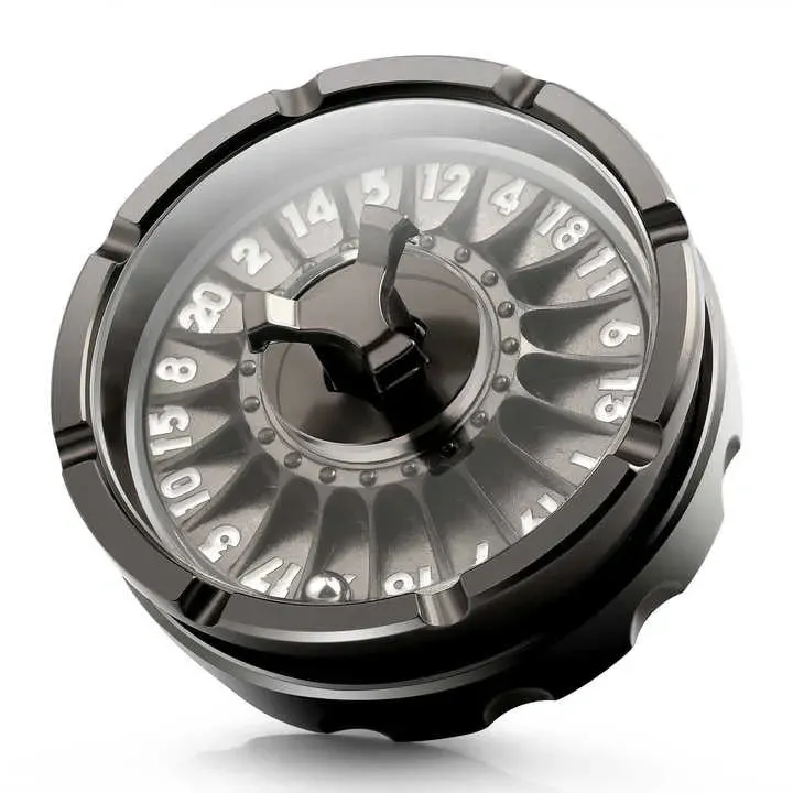 Dragon's Lair Roulette Dice D20 tärning svart-vit roulette
