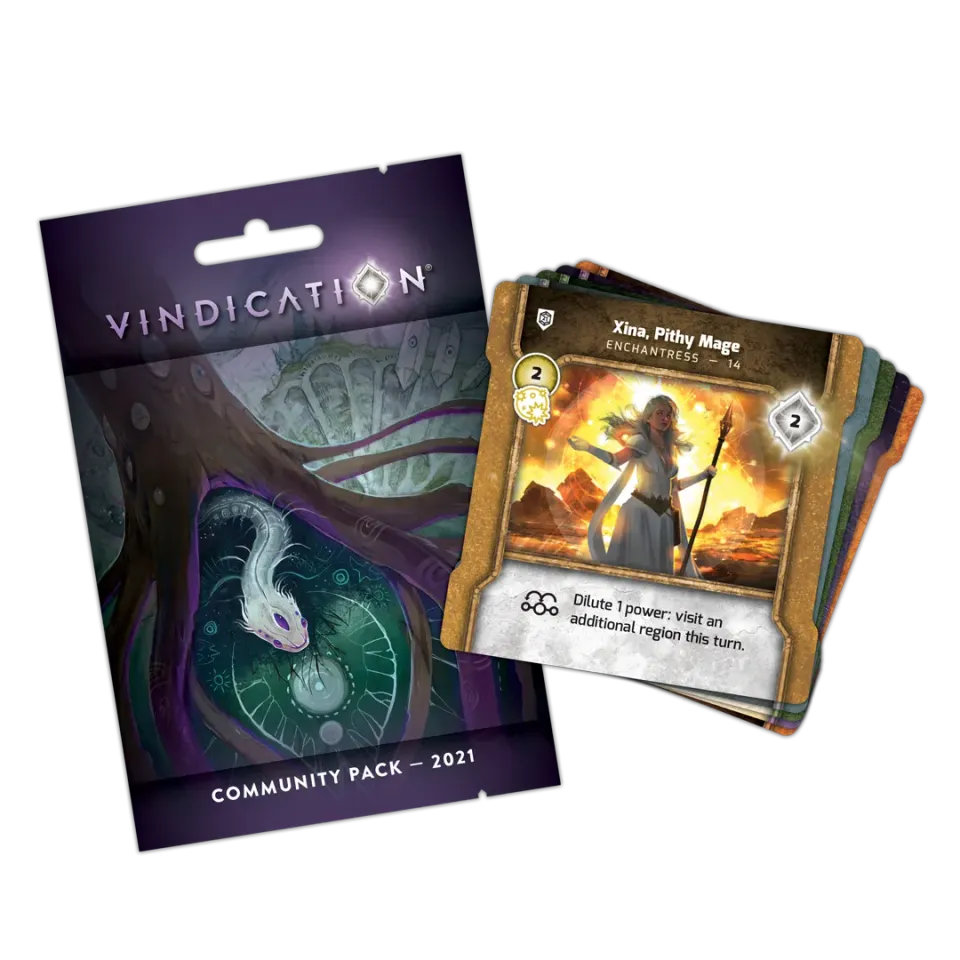 Orange Nebula Vindication Community 2021 expansion 15 kort
