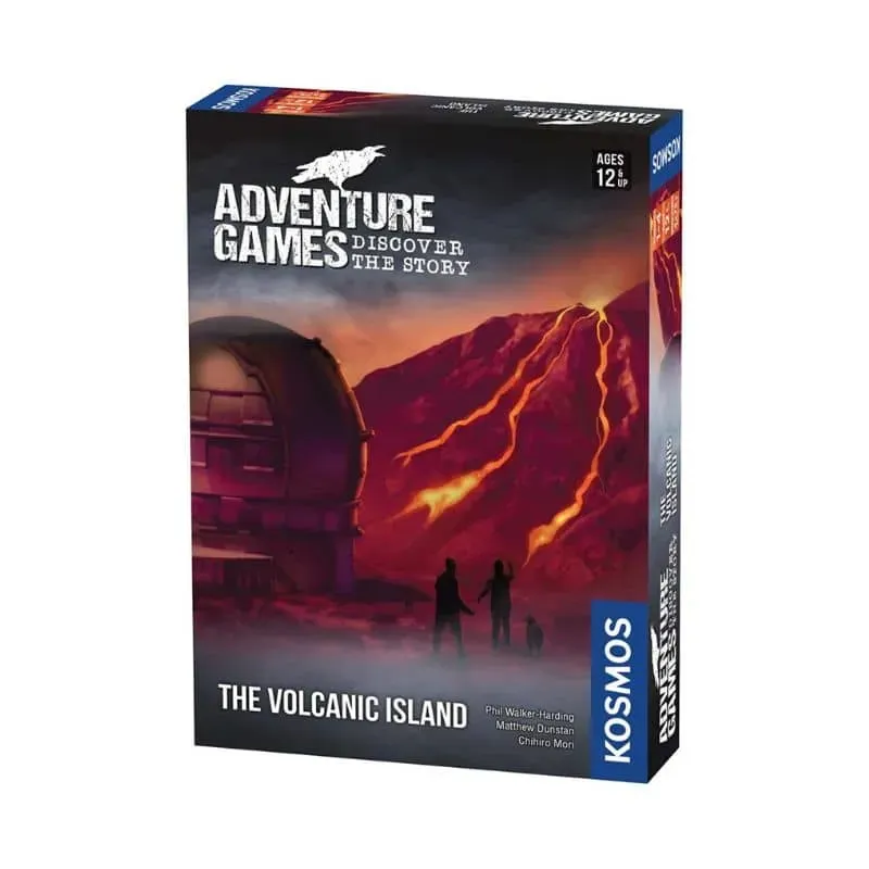 Kosmos Adventure Games Volcanic Island sällskapsspel ö