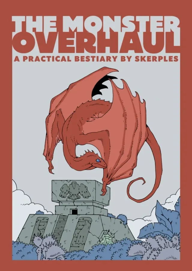 Dragon's Lair The Monster Overhaul rollspelsbok inbunden