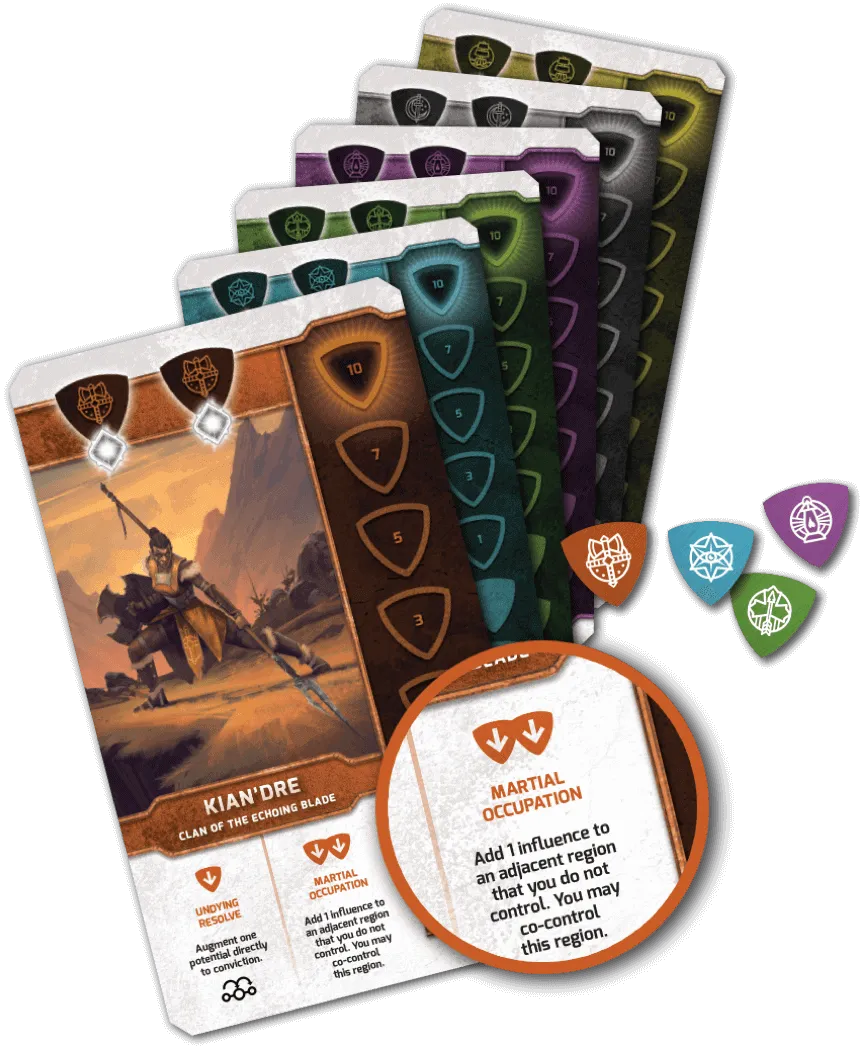 Orange Nebula Vindication Leaders & Alliances expansion box