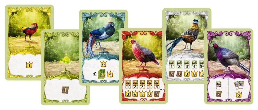 Dragon's Lair Fancy Feathers kortspel 2 spelare duell