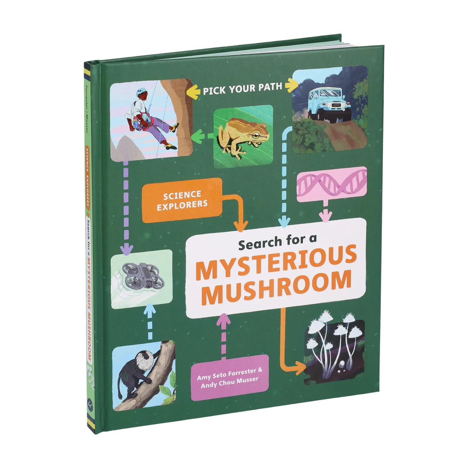 Games Room Mushroom barnbok välj väg 6-8 år