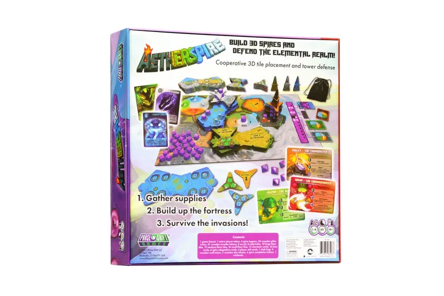Dragon's Lair Aetherspire brädspel samarbetsspel 1-4 spel