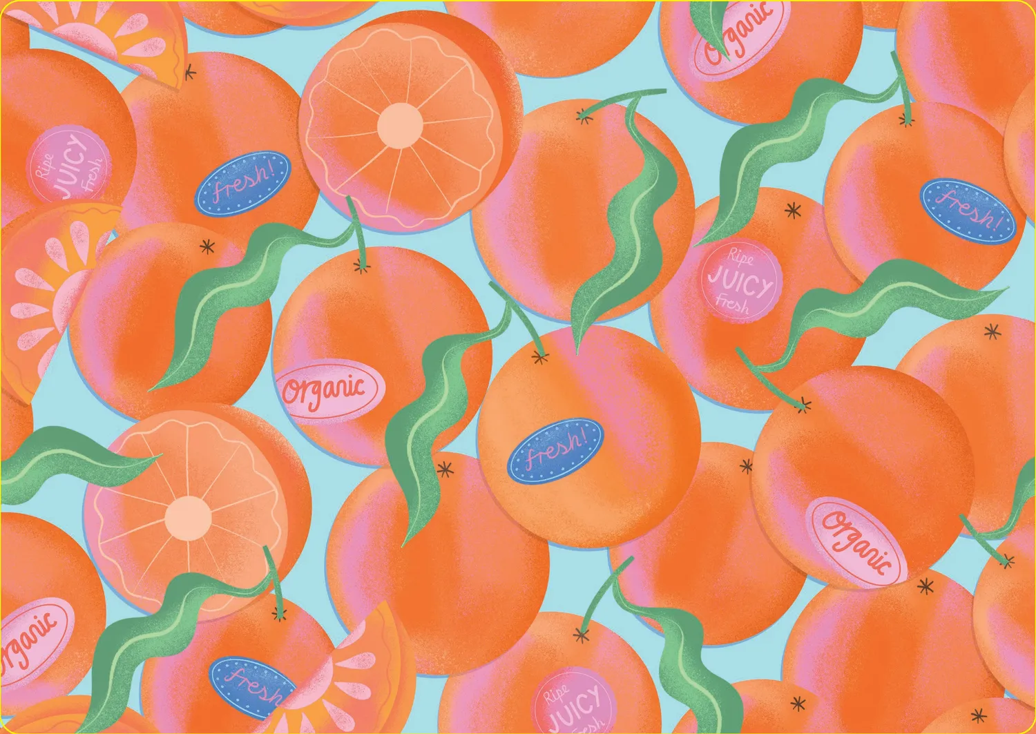 Games Room Paper Produce Citrus anteckningsbok 3-pack