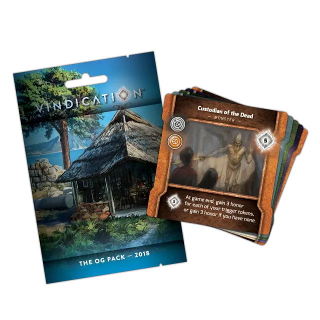 Vindication Original Promo Pack tillbehör 2018-utgåva