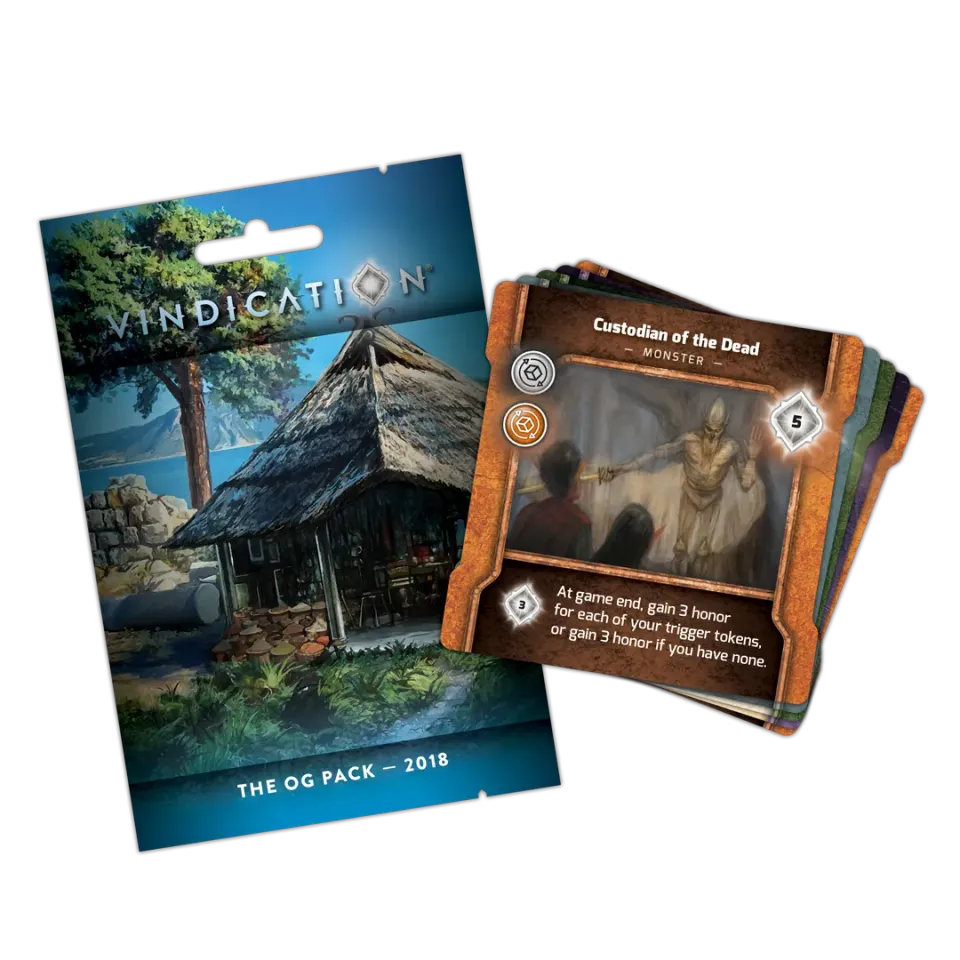 Vindication Original Promo Pack tillbehör 2018-utgåva