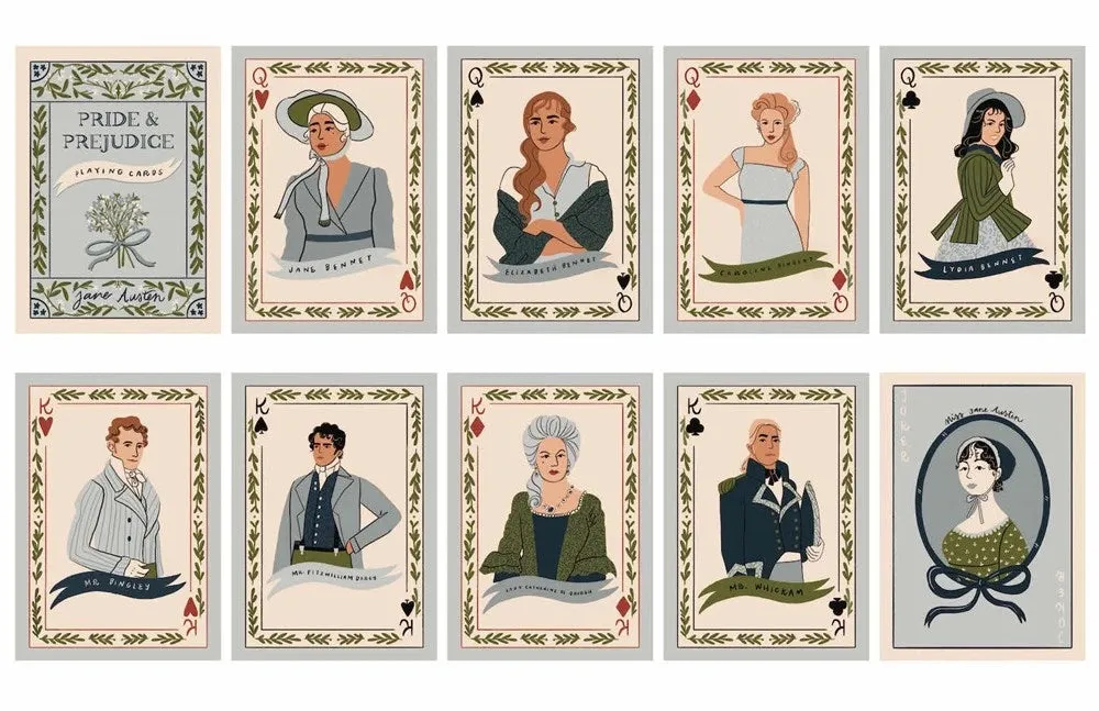 Dragon's Lair Jane Austen Collection spelkort 3 lekar