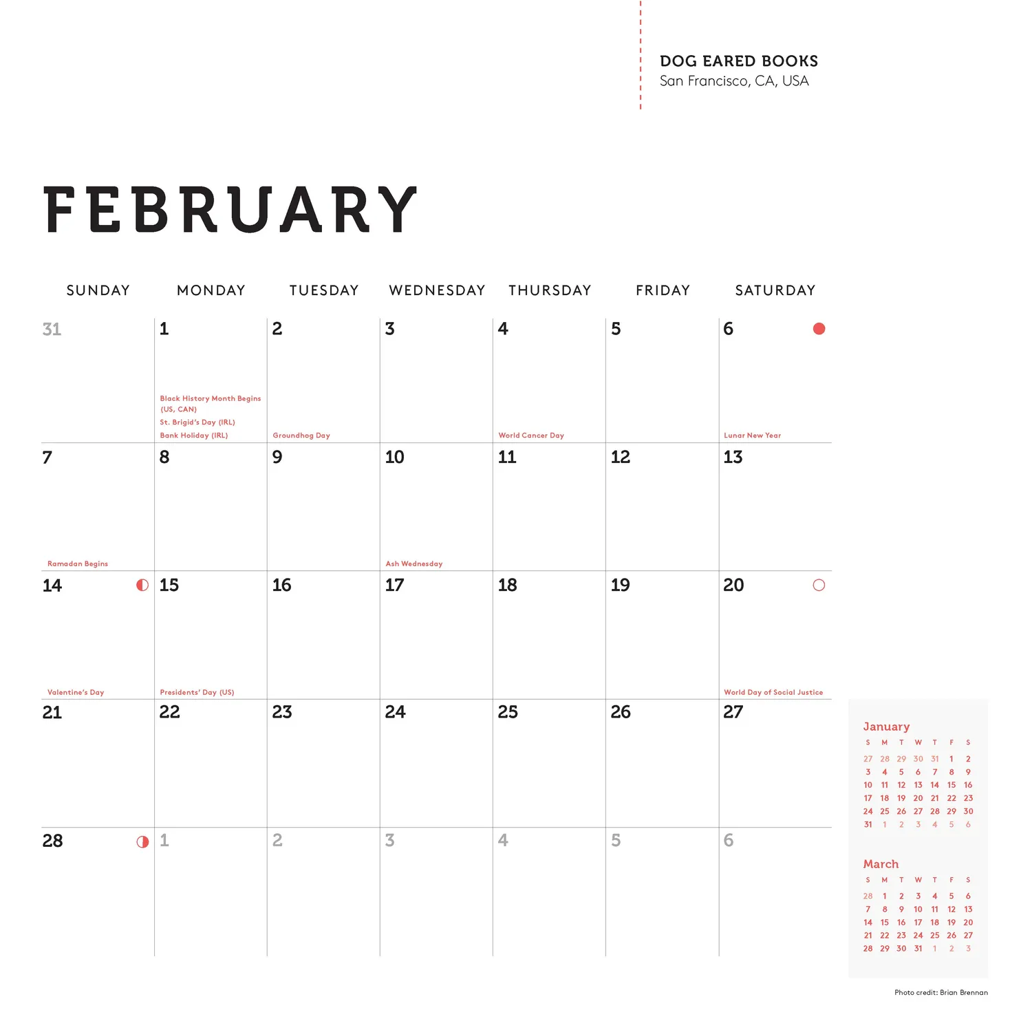 This Is My Bookstore väggkalender 2027 bokhandel