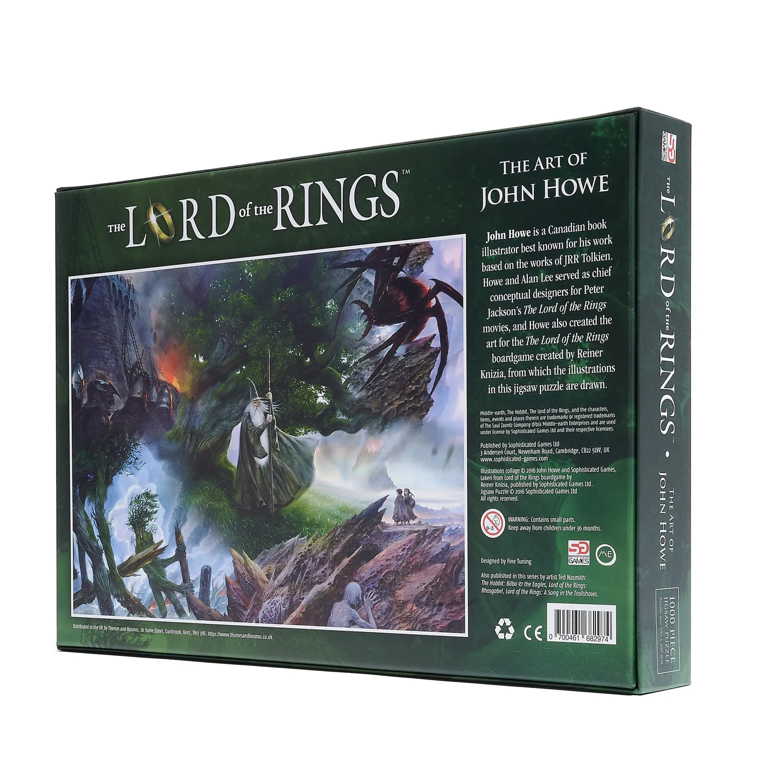 Kosmos Lord of the Rings Gandalf pussel 1000 bitar Howe