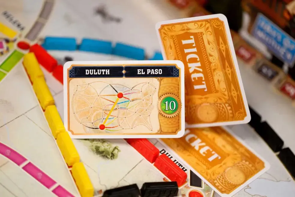 Dragon's Lair Ticket to Ride 2025 Refresh brädspel familjestrategi