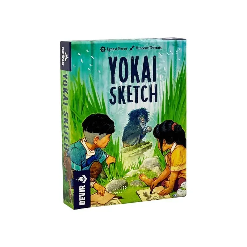 Kosmos Yokai Sketch kortspel skogsväsen