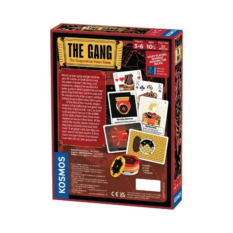 Kosmos The Gang kortspel kooperativ poker