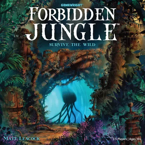Dragon's Lair Forbidden Jungle brädspel kooperativt familj