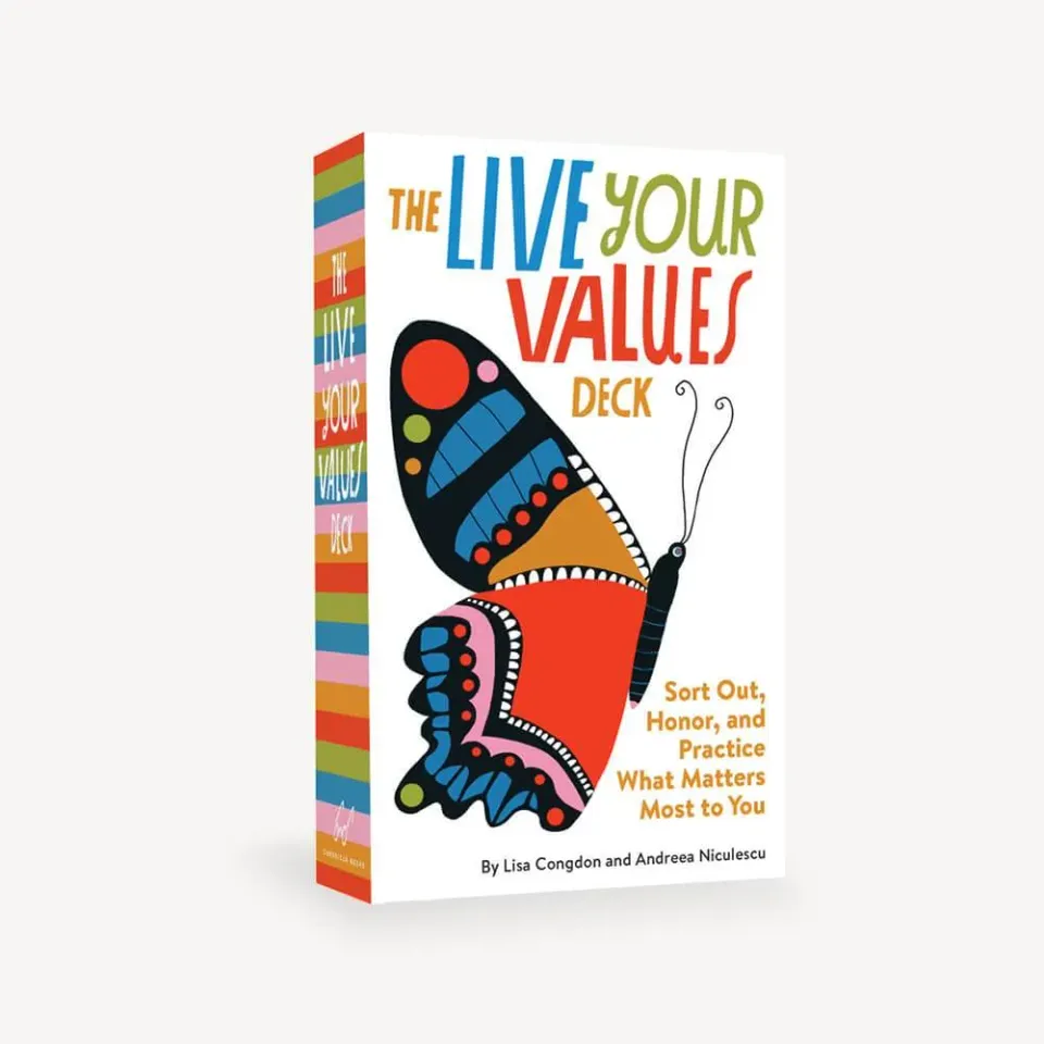 Games Room Live Your Values kortlek 78 kort värderingar