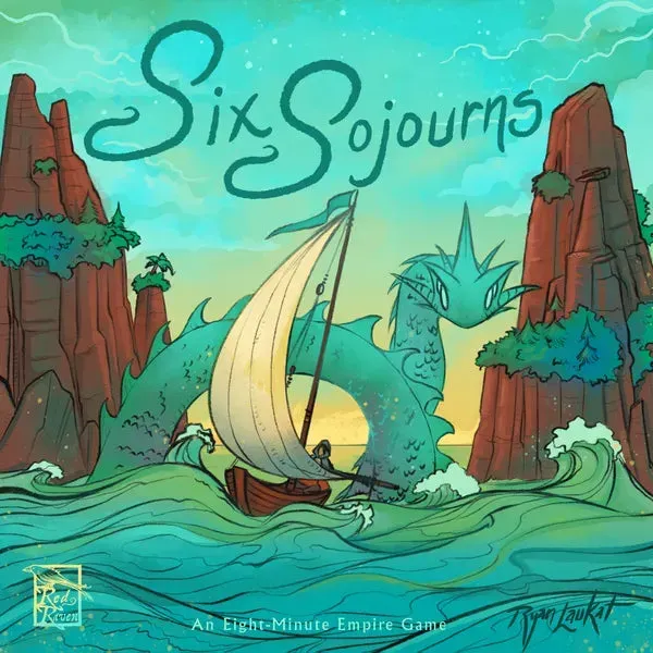 Dragon's Lair Six Sojourns brädspel 2-4 spelare